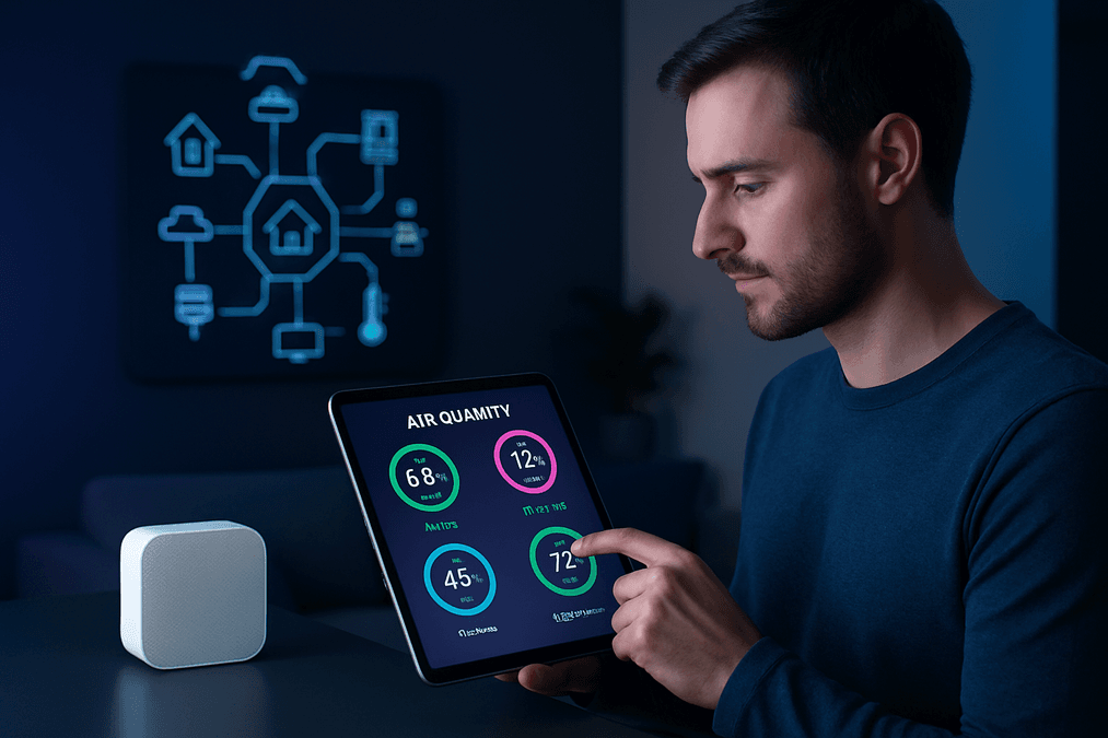 Smart Home Luftqualität überwachen – Gesundes Raumklima für dein Zuhause